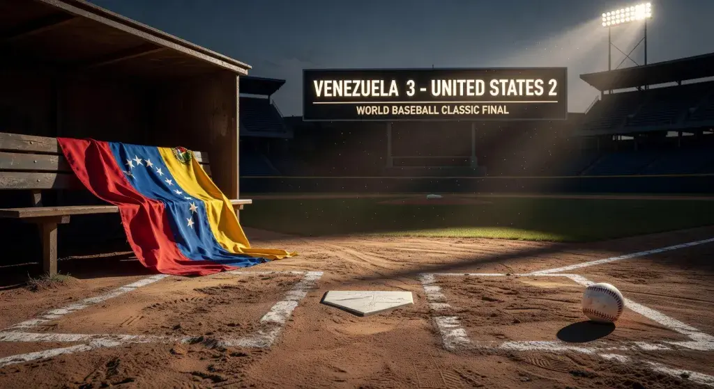 Venezuela defeats United States 3-2 for first World Baseball Classic title